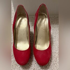 Guess Red High Heels for Women